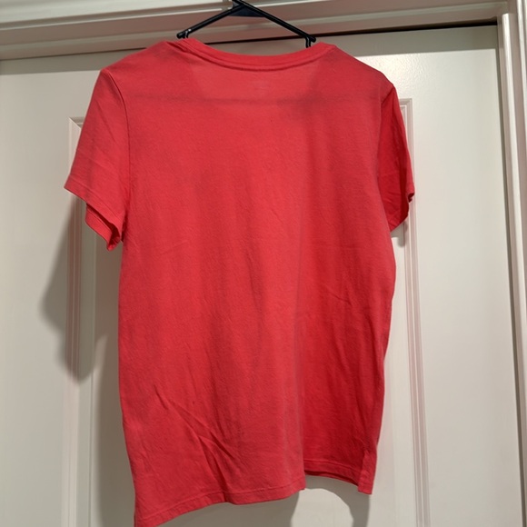 Women’s size large coral in color t-shirt. - Picture 2 of 3